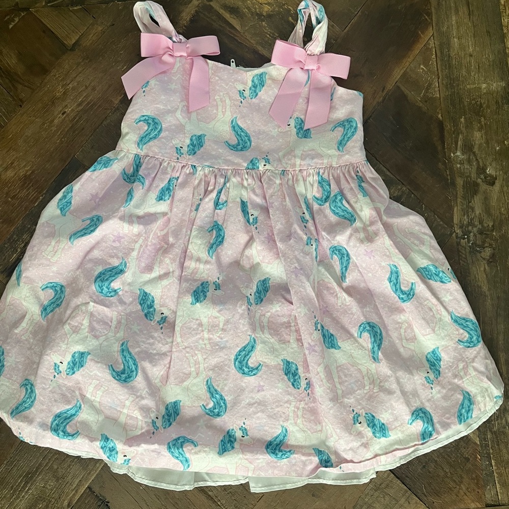 Bonnie Jean Unicorn Dress 3T
